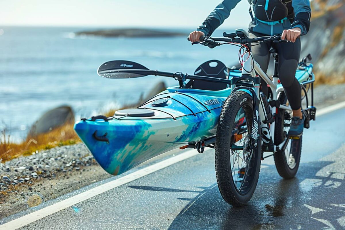Découvrez comment transporter facilement votre kayak à vélo pour vos prochaines aventures nautiques