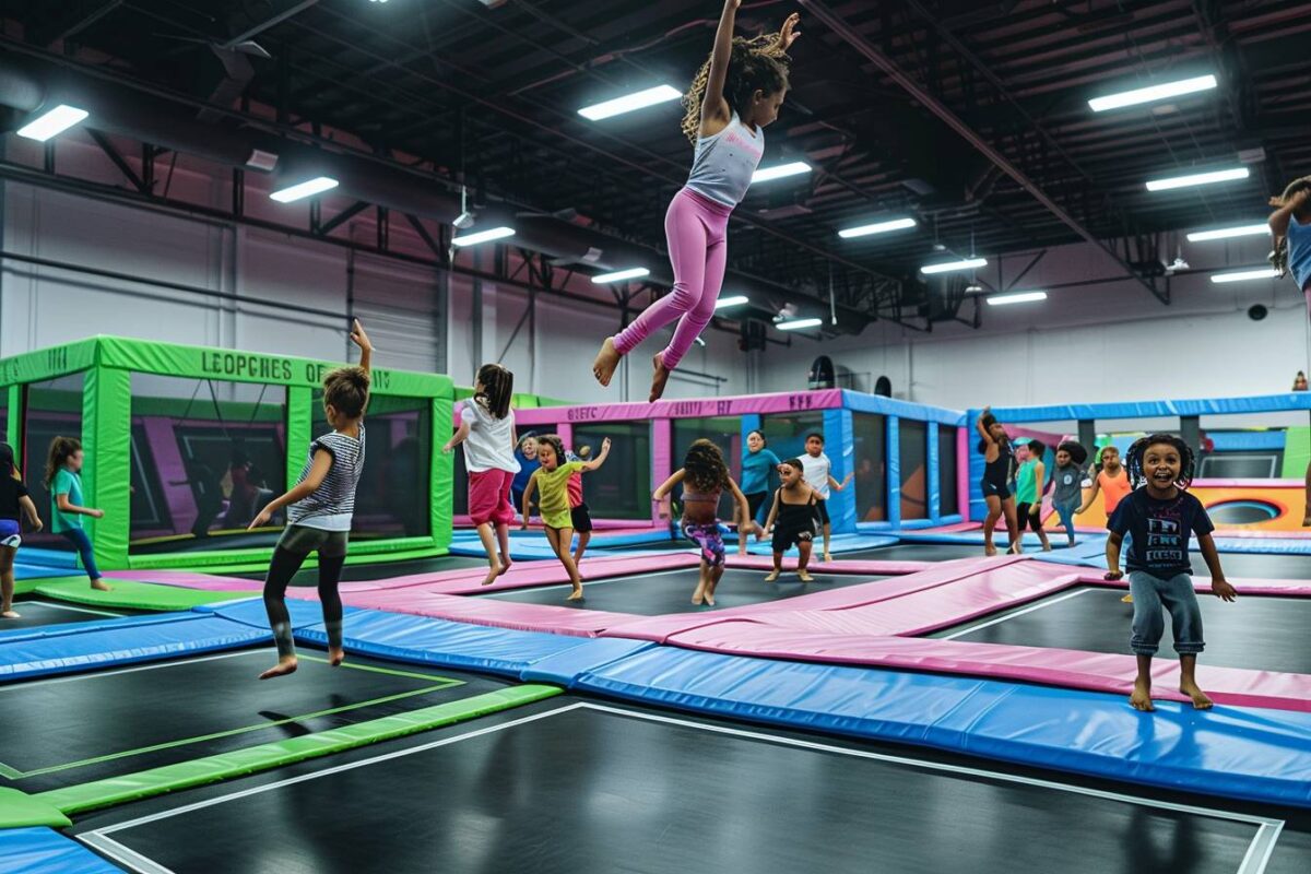 Découvrez le trampoline park : une aventure haute en couleur pour petits et grands avides de sensations