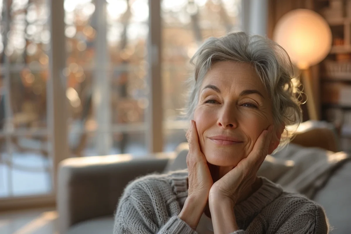 Découvrez comment revitaliser votre visage après 50 ans avec ces exercices de yoga facial simples et efficaces