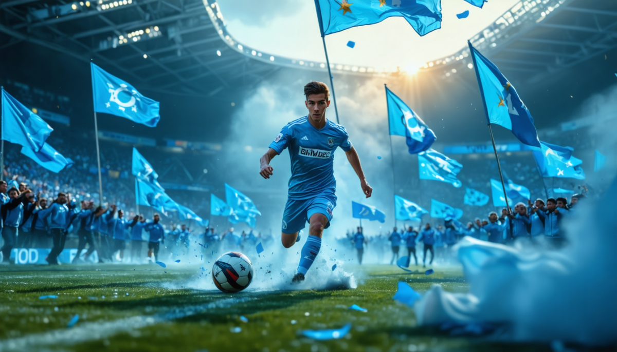 découvrez comment l'om révèle une étoile montante du football européen, incarnant l'espoir et le talent à marseille.