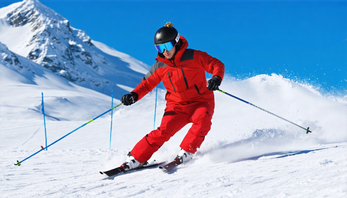 clément noël illumine le slalom en décrochant une brillante 2e place, démontrant son talent et sa maîtrise sur la piste.