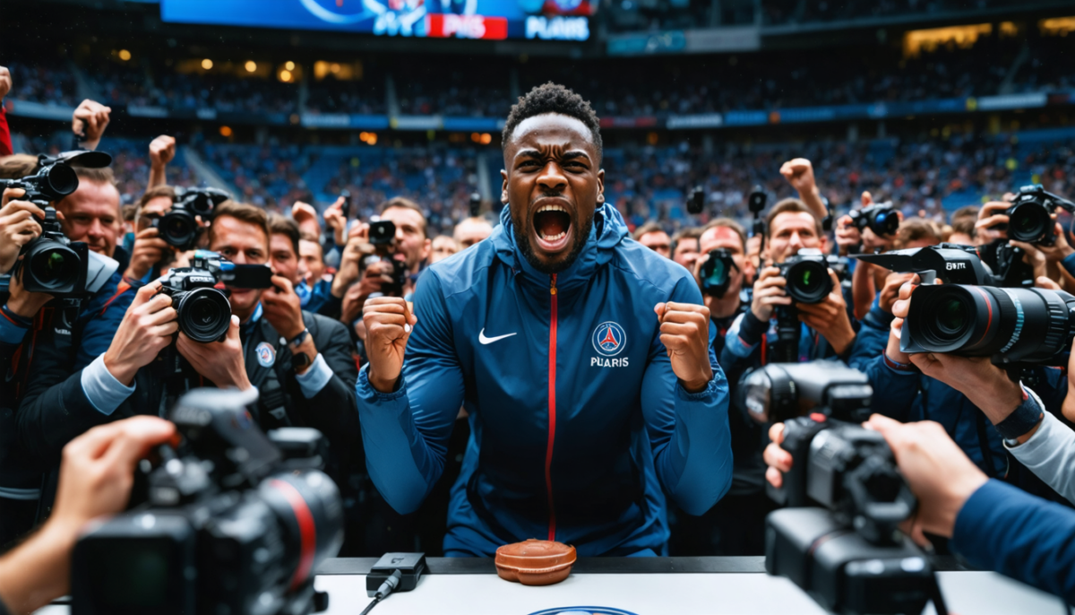ekitike crée la surprise avec une déclaration choc avant le match très attendu psg-om, promettant un affrontement intense et passionné.