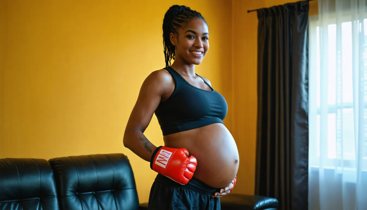 kim clavel partage avec bonheur la merveilleuse nouvelle de l'arrivée prochaine de son bébé, un moment de joie et d'émotion pour la jeune maman.