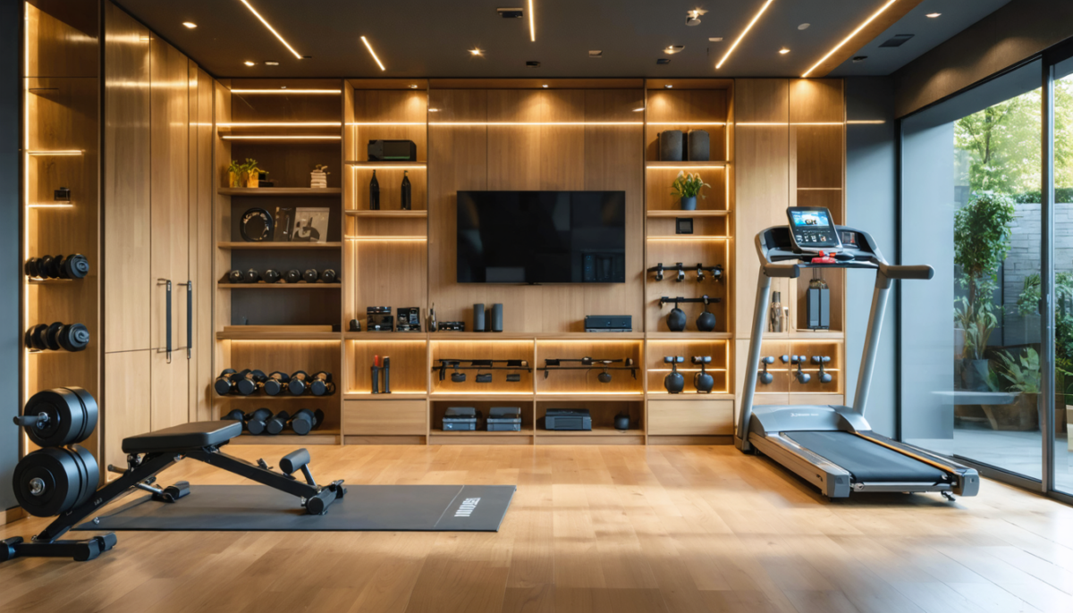 découvrez comment créer votre salle de sport à domicile en alliant menuiserie sur mesure et électricité professionnelle pour un espace personnalisé, fonctionnel et sécurisé.