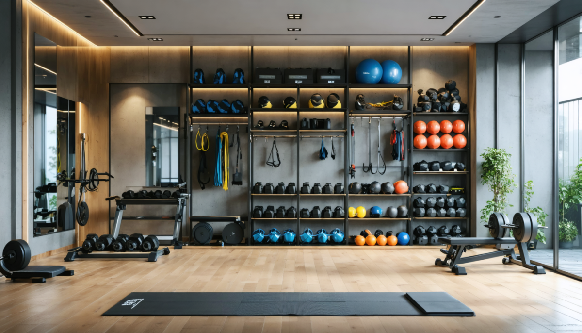 aménagez votre salle de sport à domicile avec style et praticité grâce aux rangements decathlon et aux miroirs xxl pour un espace motivant et organisé.