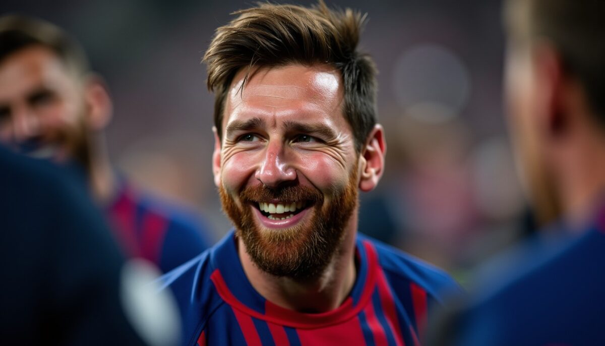 Lionel Messi célèbre son 900e but, un jalon historique dans sa carrière légendaire