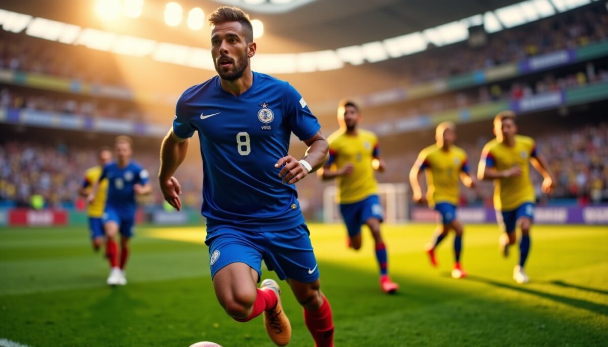 Bleus en confrontation : Un duel captivant face à la Colombie de James Rodríguez